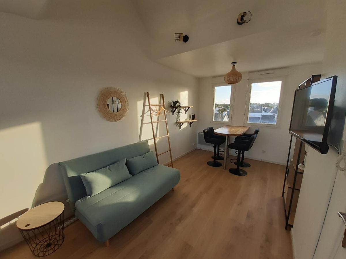 Studio Calme 20M² A 500 Metres De La Plage/ Centre Appartement Saint-Pierre-Quiberon Buitenkant foto